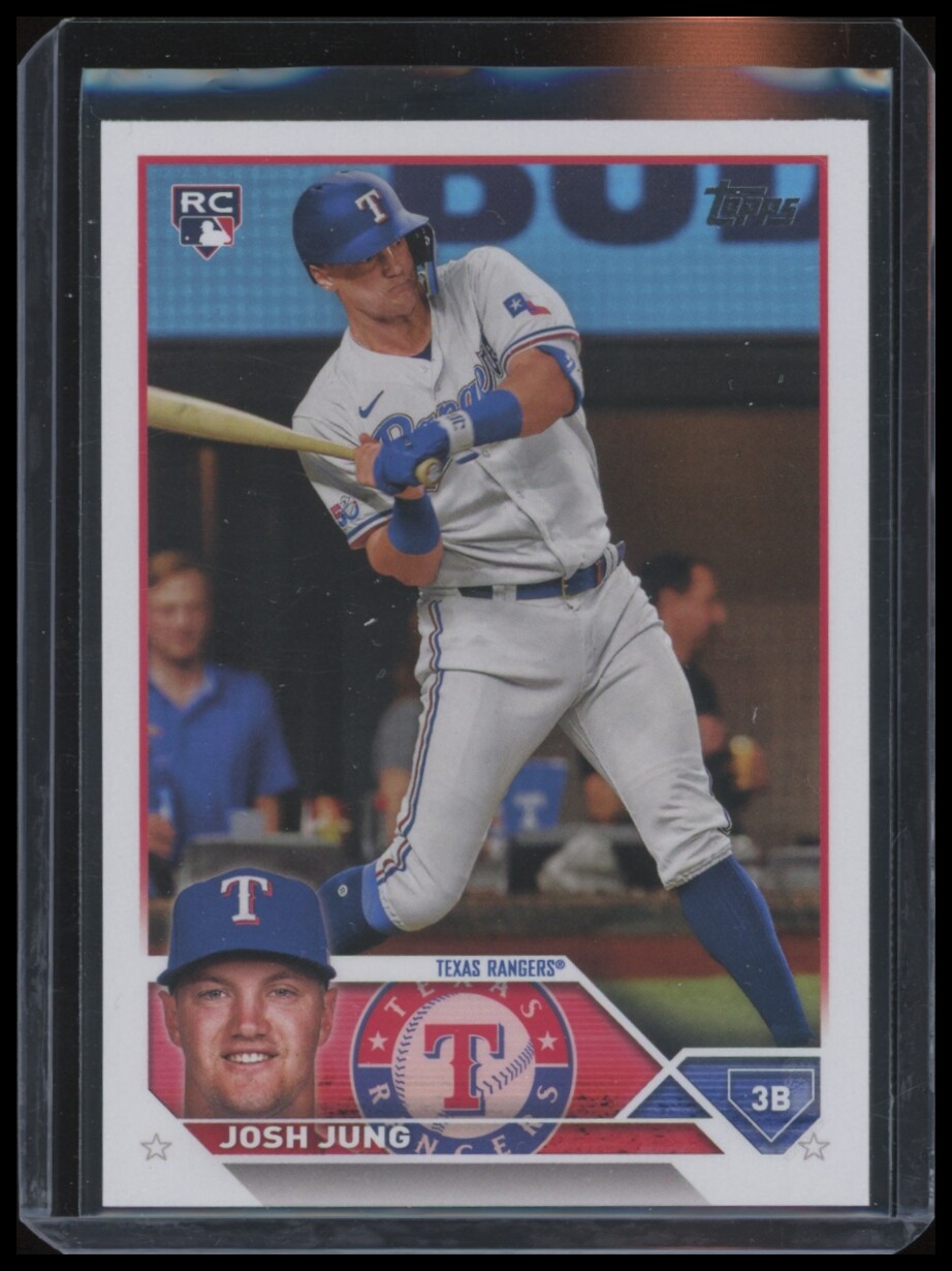 2023 Josh Jung Topps #529 Rookie Card - Rangers