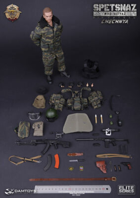 Damtoys 78028 1/6 Spetsnaz Mvd Osn Vityaz In Chechnya Toy Figure