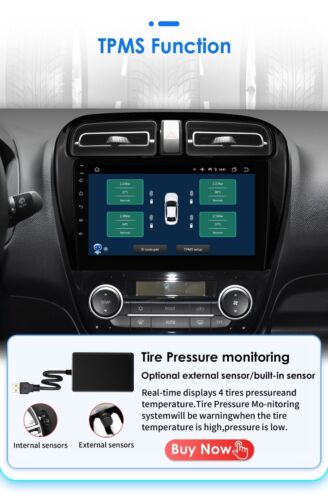 Für Mitsubishi Space Star 2012-2023 Carplay RDS Android 13 Autoradio GPS Navi BT - Bild 16 von 18