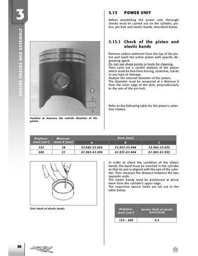 Beta Engine Service Workshop Manual 2021 RR, RR Race Edition RR 125 & RR 200 - Picture 4 of 12
