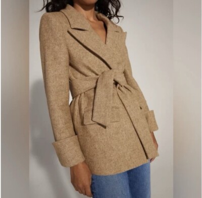 Favorite Daughter Adrienne Belted Blazer Jacket Size small (New)