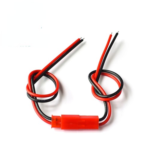 10PCS NEW JST-2P Red Shell LED Lighting female head pair Plug wire 15CM - Imagen 2 de 2