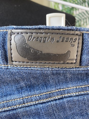 Draggin Jeans Womens Motorbike Riding Armour Biker Lined Size 12 - Picture 8 of 13