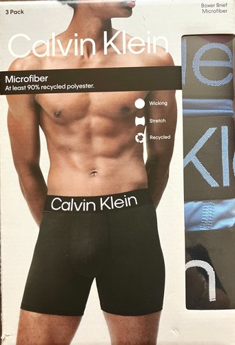 Calvin Klein Microfiber Boxer Briefs 3 pack