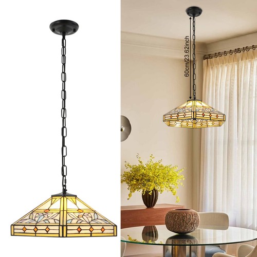 Pendant Light - 2-Light Iron & Glass, Ceiling Mount, Adjustable Height 5-60cm - Picture 22 of 23