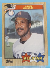 1987 Topps #610 - Jim Rice All Star - Boston Red Sox - Near Mint