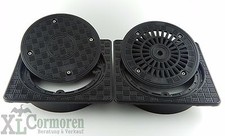 Schachtdeckel DN300-315 DN400 Schachtabdeckung Kanaldeckel Gullydeckel KG Rohr