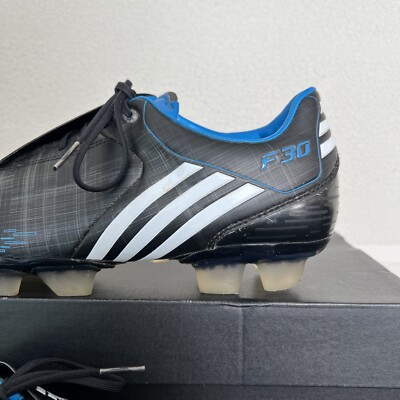 Adidas F30 TRX FG Football Soccer Cleats Boots Black Blue G02173