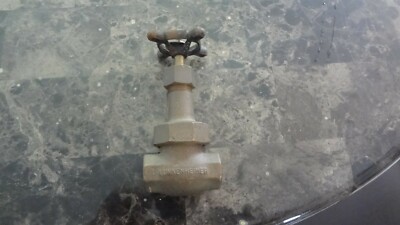 LUNKENHEIMER 1/2'' FIGURE 3150 GATE VALVE  150S / 300WOG UNTESTED