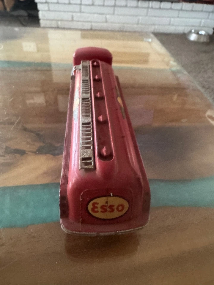 DINKY TOYS #32C TRACTEUR PANHARD & CITRENE TITAN CISTERNA (ESSO) AFILADO SIN CAJA Foto 4 de 4