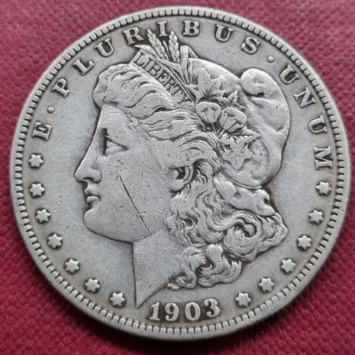 1903 S Morgan Dollar $1 Better Grade VF Details #67390