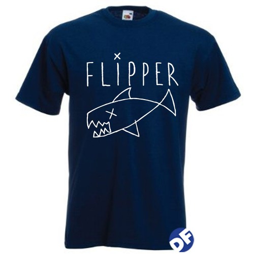 Nirvana Kurt Cobain Flipper Tshirt Grunge New Wave PUnk NEW – all sizes - Picture 8 of 22