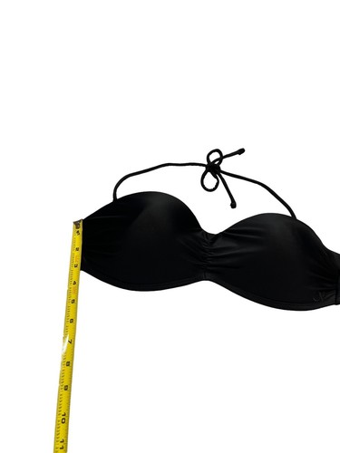 OP Ocean Pacific black Bikini top size Large padded underwire support OP logo - Picture 4 of 7