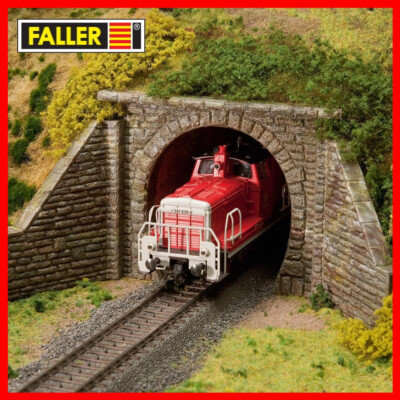 Faller 120558 Tunnelportal für Dampfbetrieb, 1-gleisig, Bausatz Spur H0 1:87