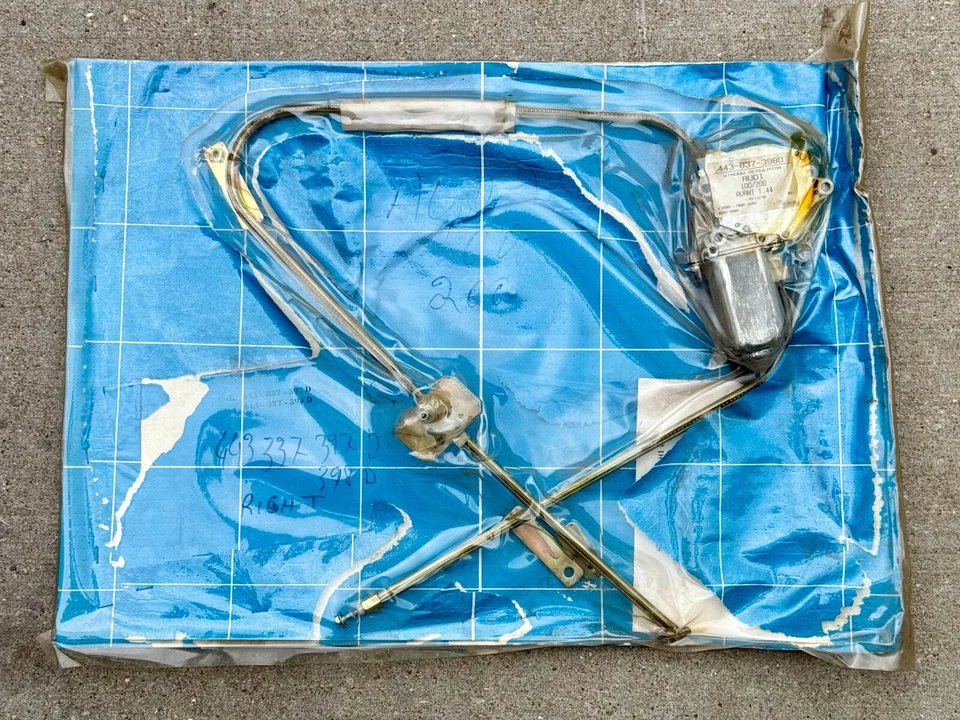 Regulador de ventana eléctrica con motor - para Audi 84-94 [ N.º de parte: 443-837-398] Foto 2 de 2