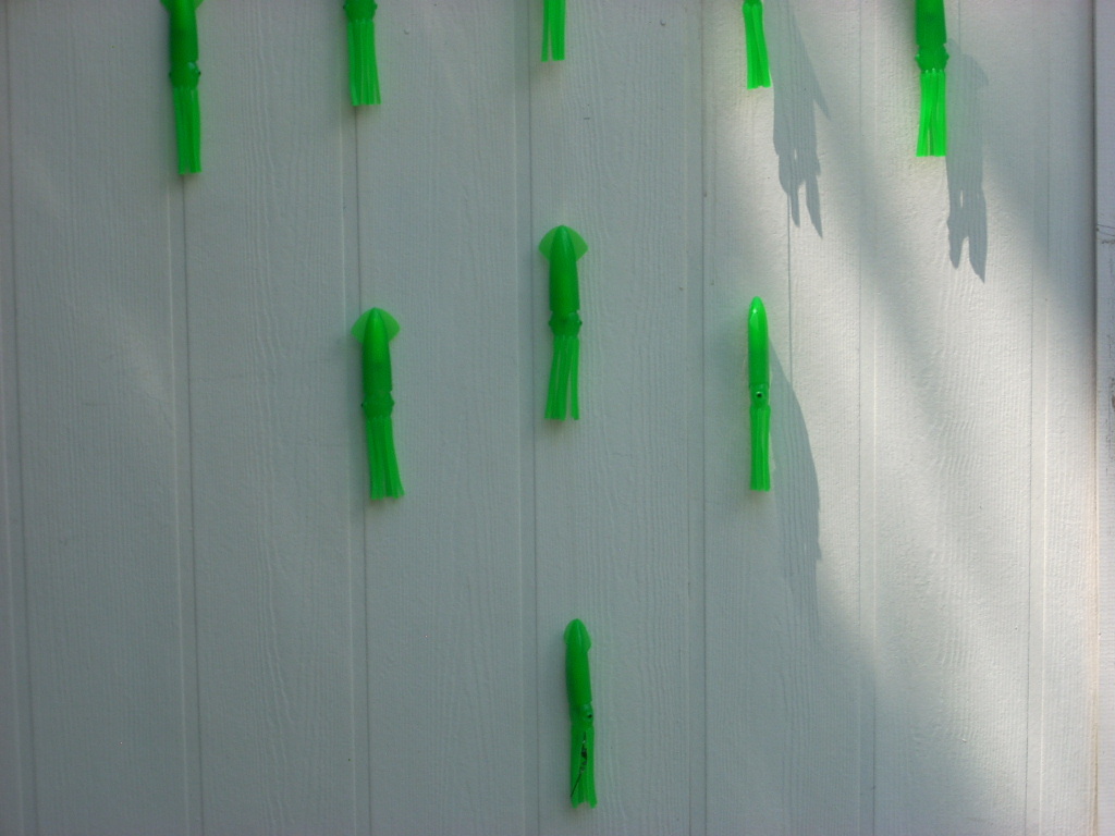 36" Splash 14 9"   Green Full Body Squid Spreader Bar  Tuna, Mahi, Billfish - Image 3