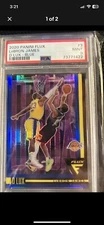 LeBron James 2020 Panini Flux DLUX Blue /99 👀. PSA 9!  C’mon, it’s Bron!🔥