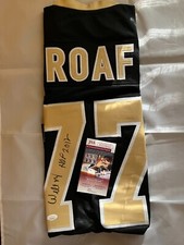 WILLIE ROAF AUTOGRAPHED NEW ORLEAN SAINTS CUSTOM JERSEY JSA CERTIFIED