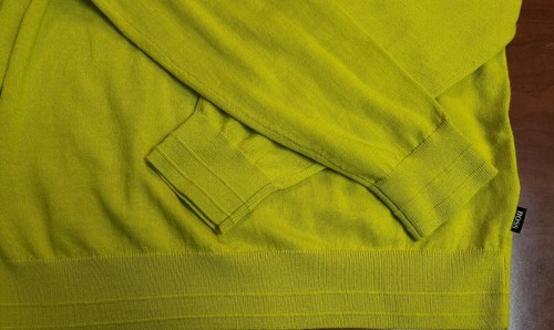 HUGO BOSS Tipped Crewneck Performance Sweater in Wool - Size M - Picture 11 of 18