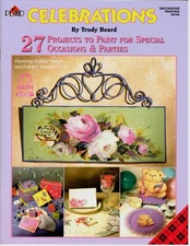 Celebrations Trudy Beard Acrylic Decorative Painting Pattern Book