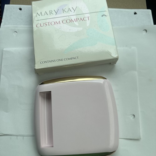 Mary Kay Custom Compact vide neuf ancien stock multi glamour compact 6468 NOS rose