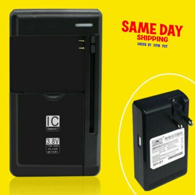 Universal Home Battery Charger f Samsung Galaxy Camera EK-GC100 EK-GC110 GC120