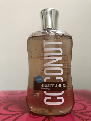 Bath & Body Works SIGNATURE VANILLAS COCONUT Originals 10 oz Shower Gel SEALED