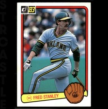 1983 Donruss - Fred Stanley #197 Oakland Athletics ⚾ Baseball Card