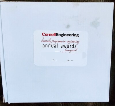 genuine CORNELL UNIVERSITY COLLEGE OF ENGINEERING ALUMNI AWARDS PICTURE FRAME