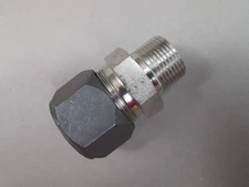 Lot-of-2 Parker 16-12-FBZ-SS Compression Fitting 3/4"NMPT x 1" Tube Sz NEW