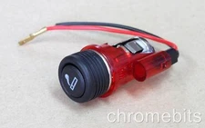 12V Red Cigarette Lighter for Alfa Romeo