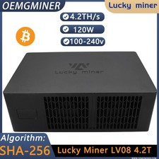 Lucky Miner LV08 4.2TH/S Solo Miner SHA-256  2.4G 25W WiFi Bitcoin Miner