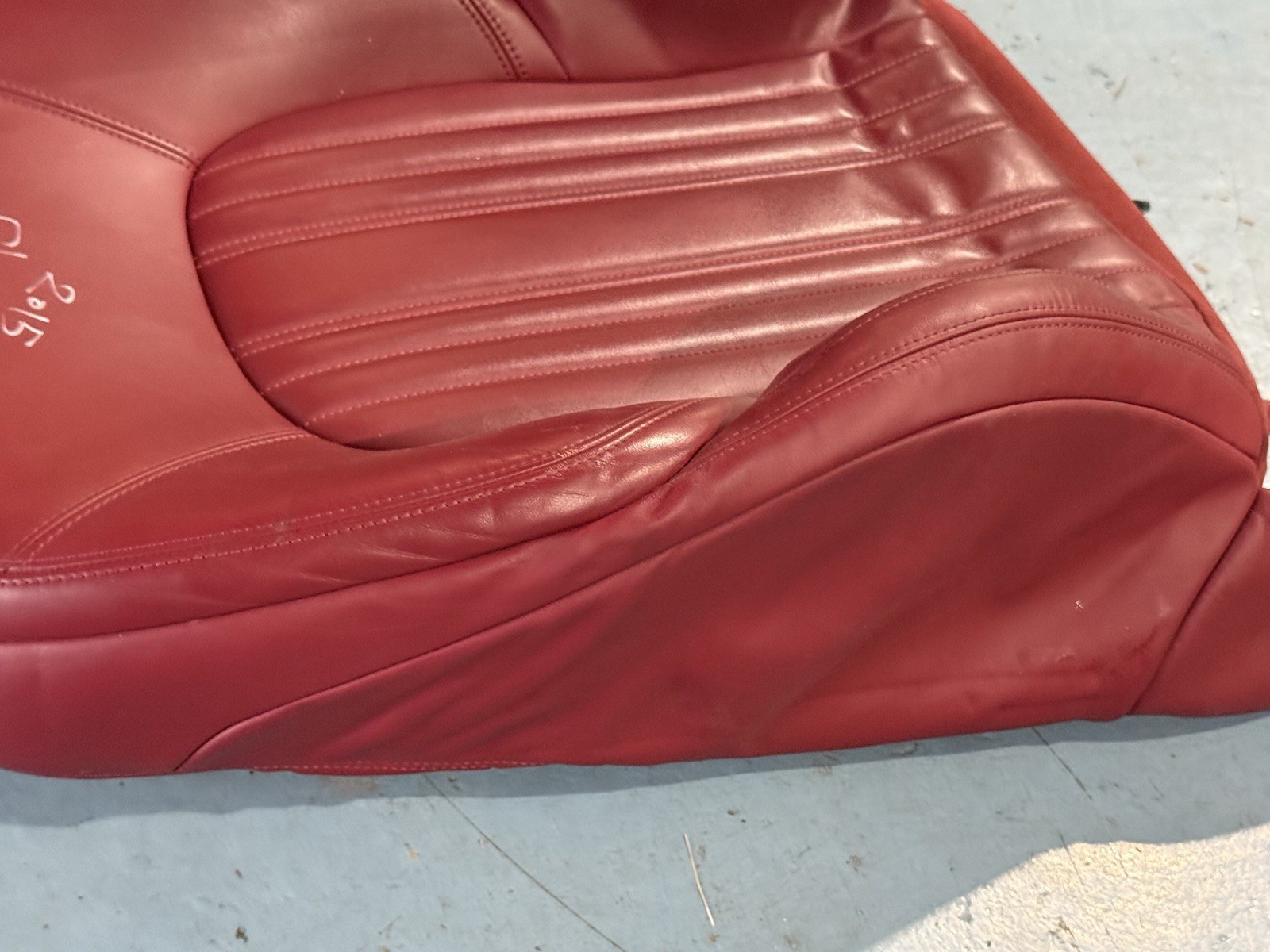 2014-2017 Maserati Ghibli Left ( Driver ) Front Seat Upper Cushion