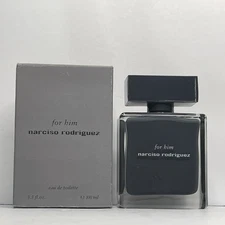 Narciso Rodriguez for Him Men EDT 100ml  3.3 oz Spray Eau de Toilette *SEE PICS