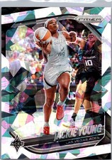Jackie Young 2025 Panini Prizm Ice WNBA #23 Las Vegas Aces