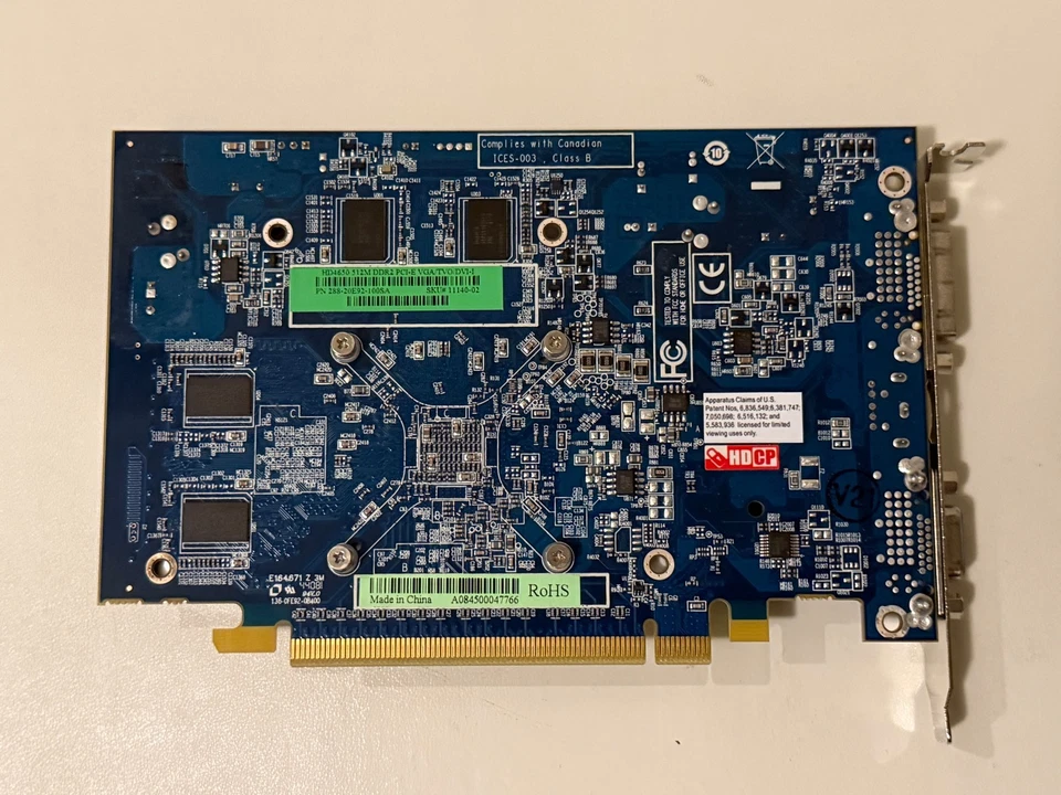 Sapphire ATI Radeon HD4650 512M DDR2 VGA/DVI/SVIDEO Graphics Card GPU - Image 2 of 2