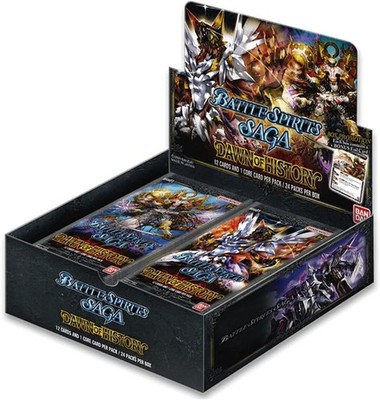 Bandai Battle Spirits Saga BSS01 TCG Dawn of History Set 1 Booster Box Display