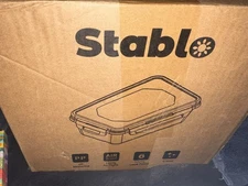 Stackable Plastic Food Storage Containers Set 24 Piece with Lids - NEW