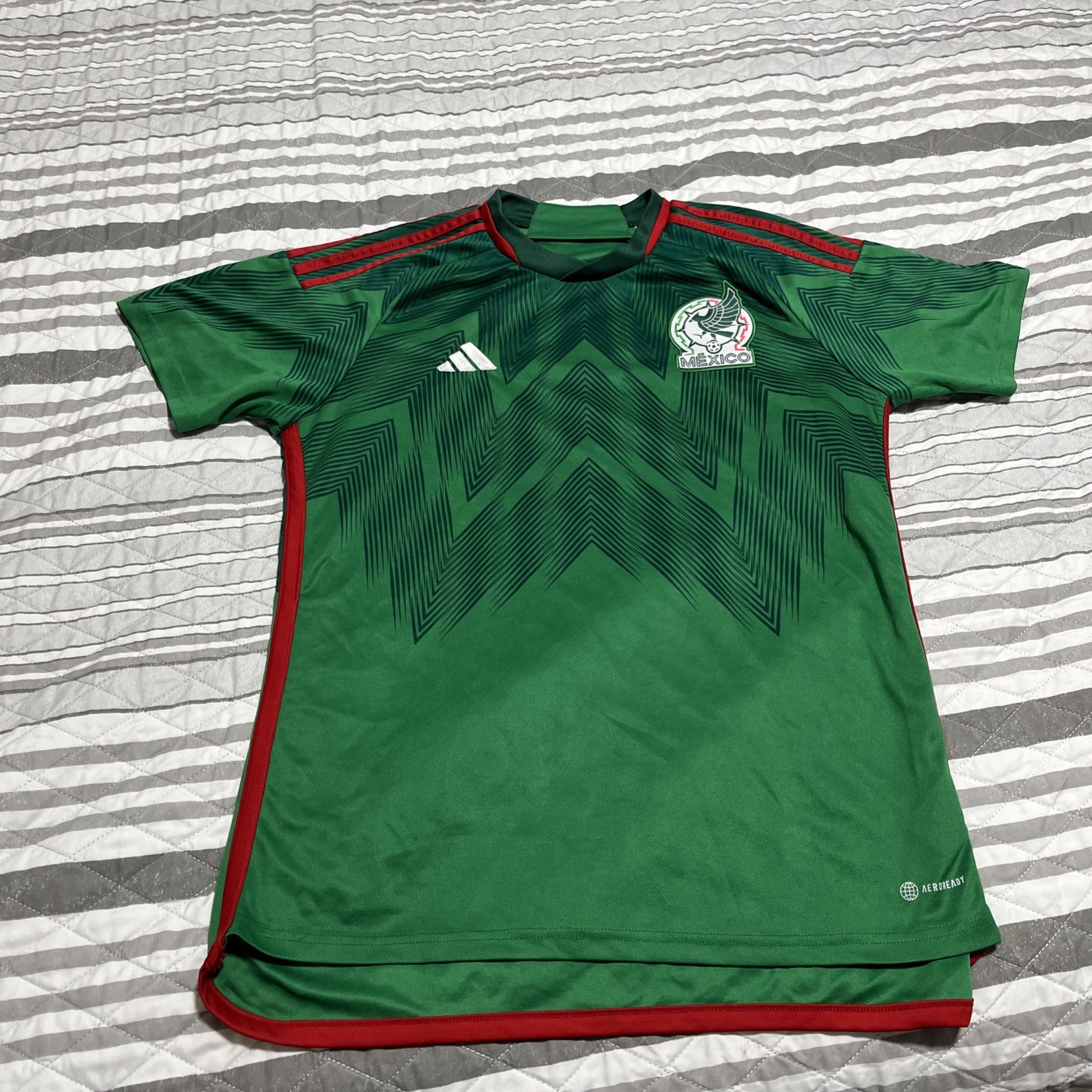Mexican Shirt Soccer Adidas L Size