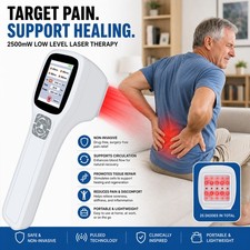 2.5W Medical Grade Cold Laser Therapy Device For Low Back Pain Sciatica 25Diodes