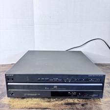 Vintage Sony 5 Disc CD Changer CDP-C301M Made In Japan - Tested  Working