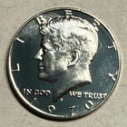 1970-S Kennedy half dollar. 40% silver gem PROOF 1/2$.  #q4