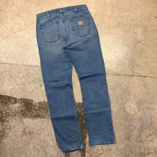 Vintage Y2K Carhartt Light Wash Workwear Straight Jeans