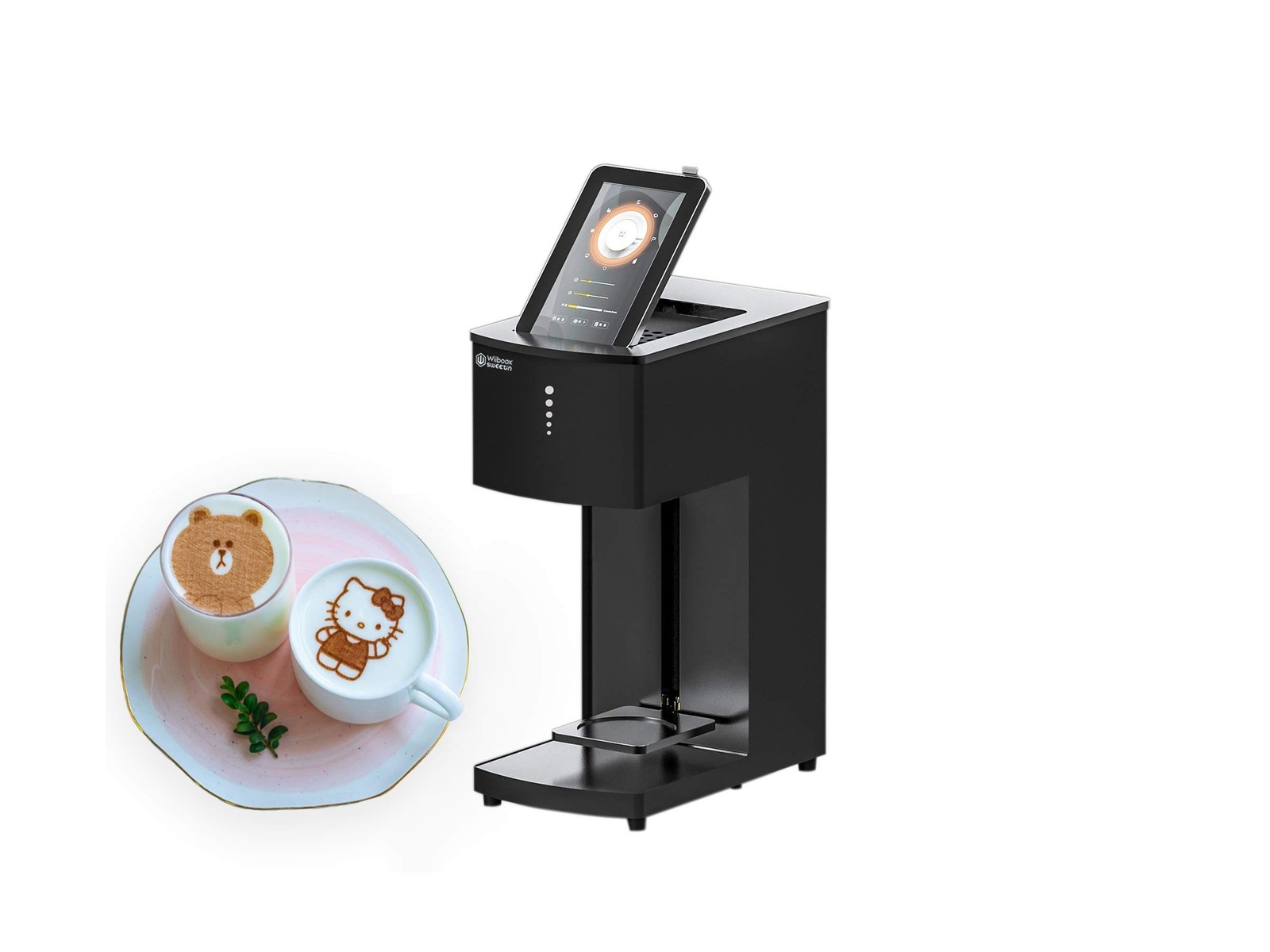 Food-Grade Coffee Latte Art Printer Digital Inkjet WiFi Photo Selfie Printing...