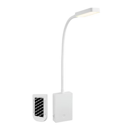 BRILONER LED Deko Bett Wand Lampe Leuchte Metall weiß 7,5x3x56 cm