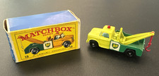 Vintage Lesney Matchbox Series #13 BP Dodge Wreck Truck with Original Box