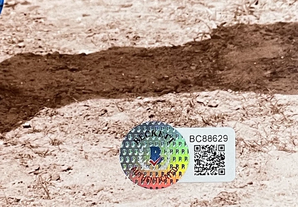 Foto de béisbol firmada por Johnny Mize 8x10 de los Yankees de Nueva York BAS BC88629 Foto 3 de 3