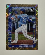 2021 Panini Donruss Adalberto Mondesi Elite Series Gold /999 #ES13 Royals 13
