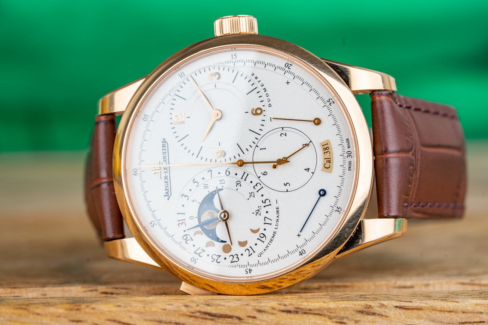 Jaeger-LeCoultre Duometre  602.2.24.S 18K Yellow Gold Men's Watch