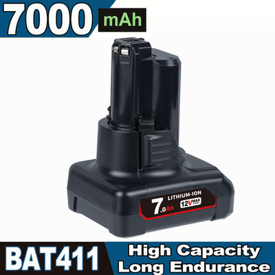 Für Bo sch GBA 10,8V Akku BAT411 Li-ion GSR GDR GOP GSB 2607336014 12v 7,0Ah
